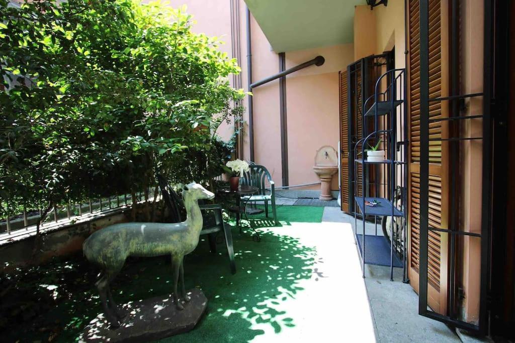 Appartamento Con Giardino Vicino A San Siro ميلان المظهر الخارجي الصورة